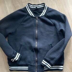 Black Banana Republic zip up, size M